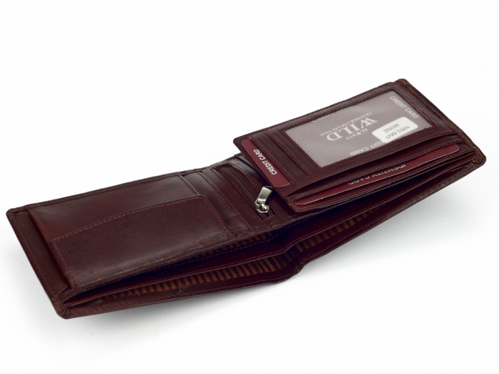 Portofel barbati piele naturala Wild PORM203 Maron [4]