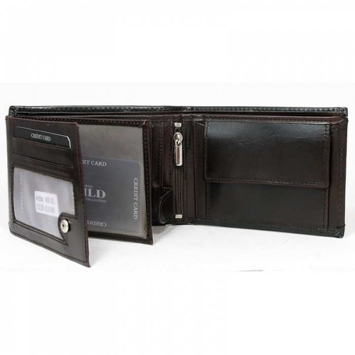 Portofel barbati piele naturala Wild PORM47 Maron [2]