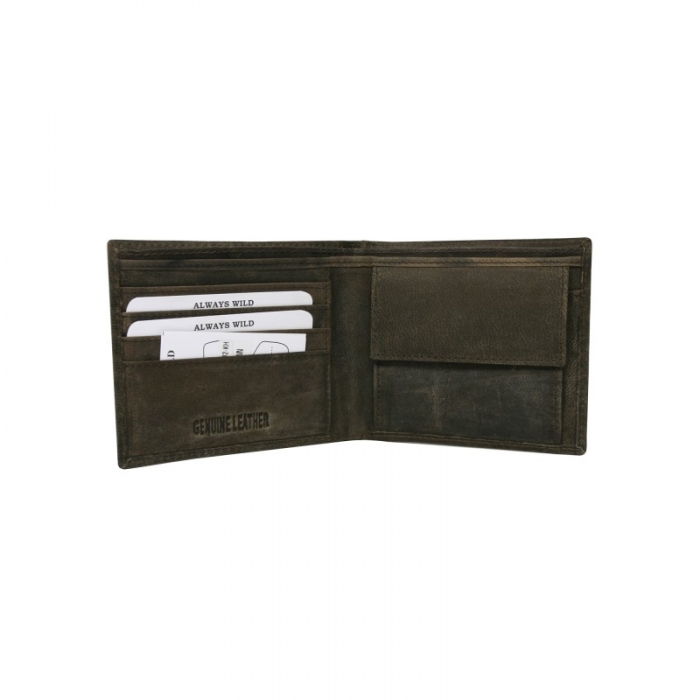 Portofel barbati piele naturala Wild PORM54 Maron [2]