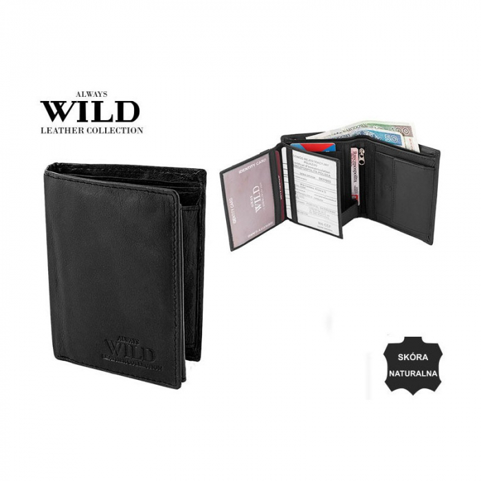 Portofel barbati piele naturala PORMG020 Negru [15]