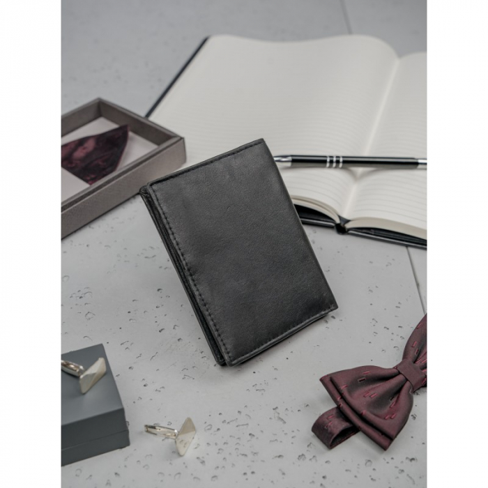 Portofel barbati piele naturala PORMG020 Negru [6]