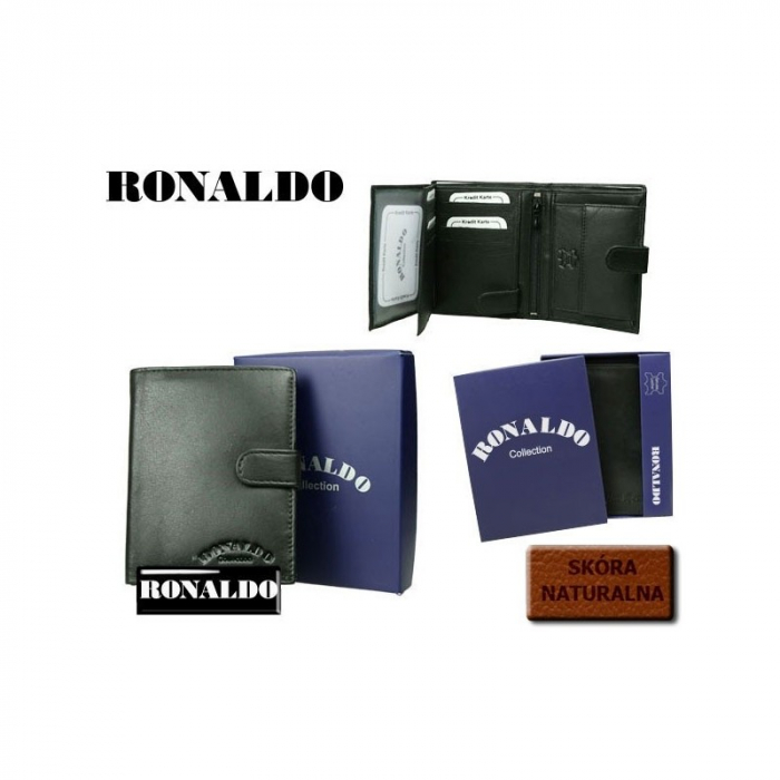 Portofel barbati, PORMG019, piele naturala, Negru, cu RFID [13]