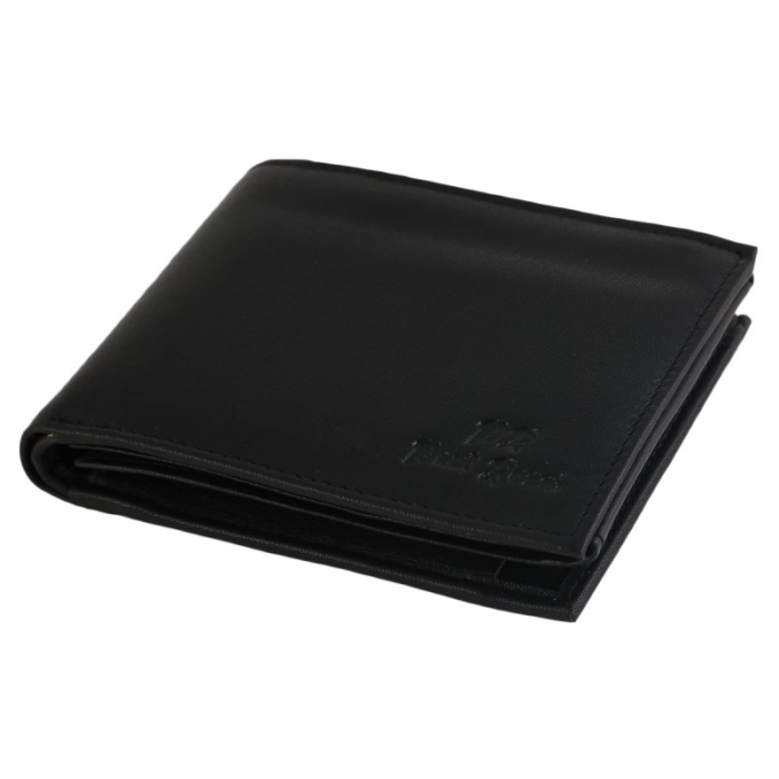 Portofel barbati, PORMG022, piele naturala, Negru, cu RFID [9]