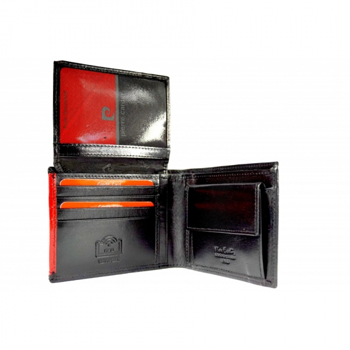 Portofel barbati PORMGP13 Negru, Piele naturala [2]