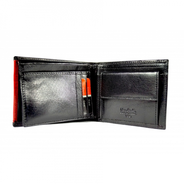 Portofel barbati PORMGP13 Negru, Piele naturala [3]