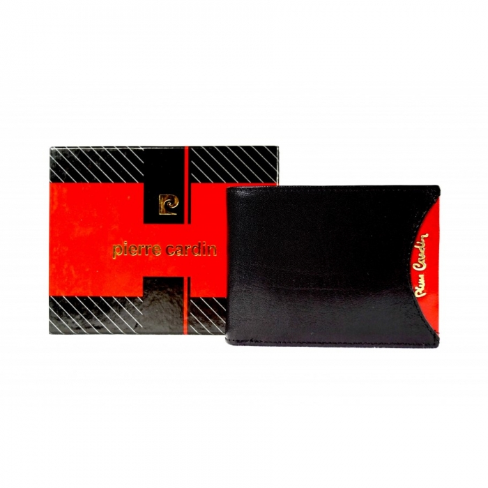 Portofel barbati PORMGP13 Negru, Piele naturala [4]