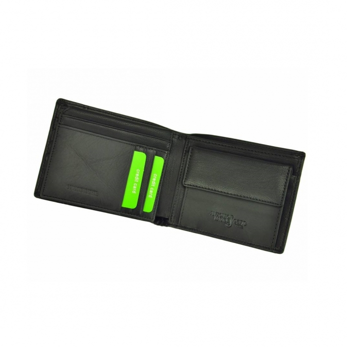 Portofel barbati PORMGP8 Negru, Piele naturala [9]