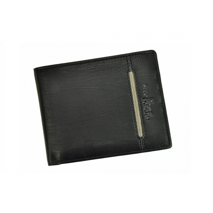 Portofel barbati PORMGP9 Negru, Piele naturala [4]