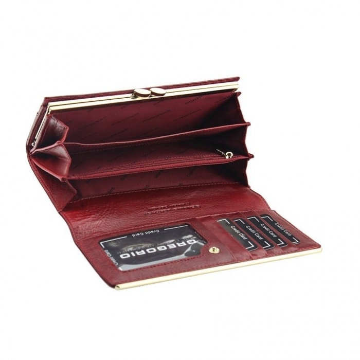 Portofel dama de lux din piele naturala Gregorio PORT571  [3]