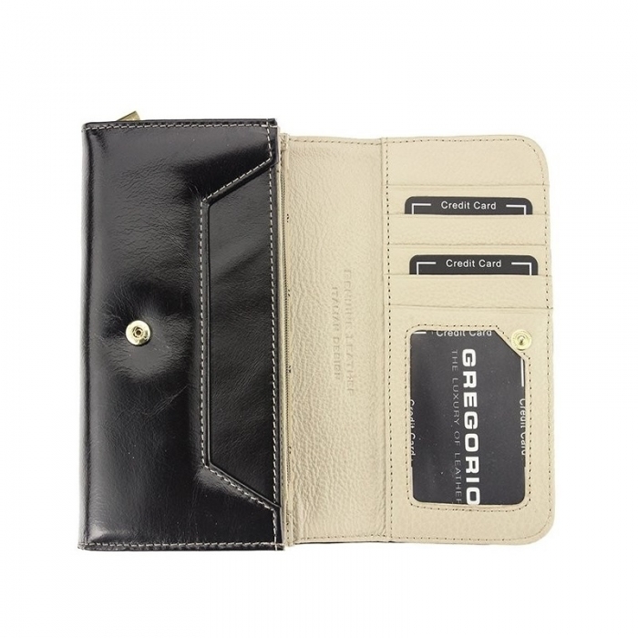 Portofel dama de lux din piele naturala Gregorio PORT577 [3]