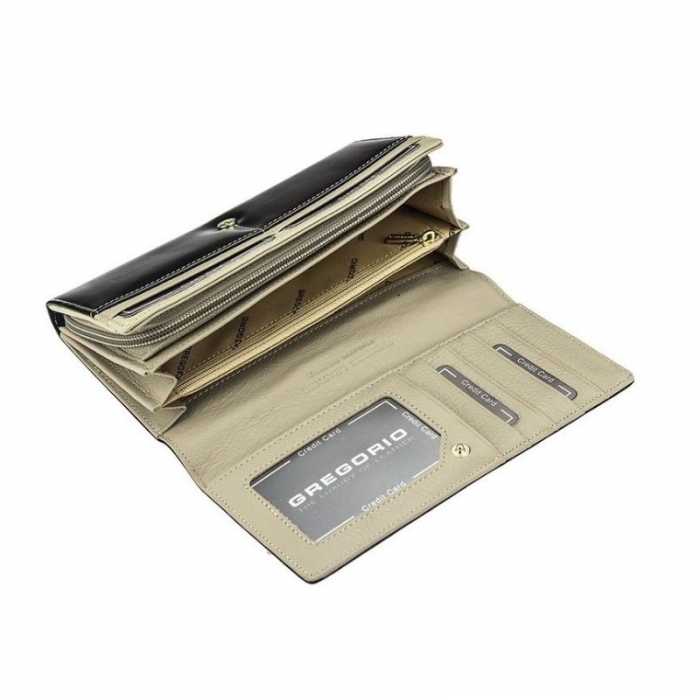 Portofel dama de lux din piele naturala Gregorio PORT580 [3]