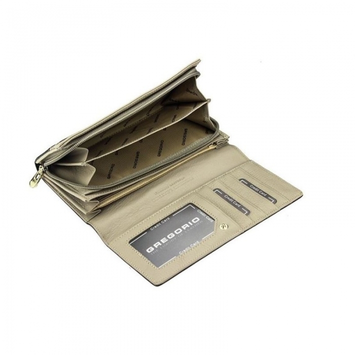 Portofel dama de lux din piele naturala Gregorio PORT580 [2]