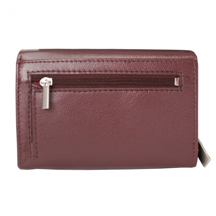 Portofel dama Rosu din piele naturala  Bellugio PORTZ010 [2]
