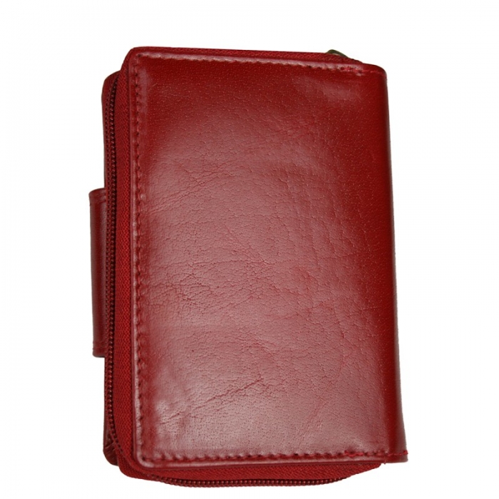 Portofel dama piele naturala Bellugio PORT550 Rosu [5]