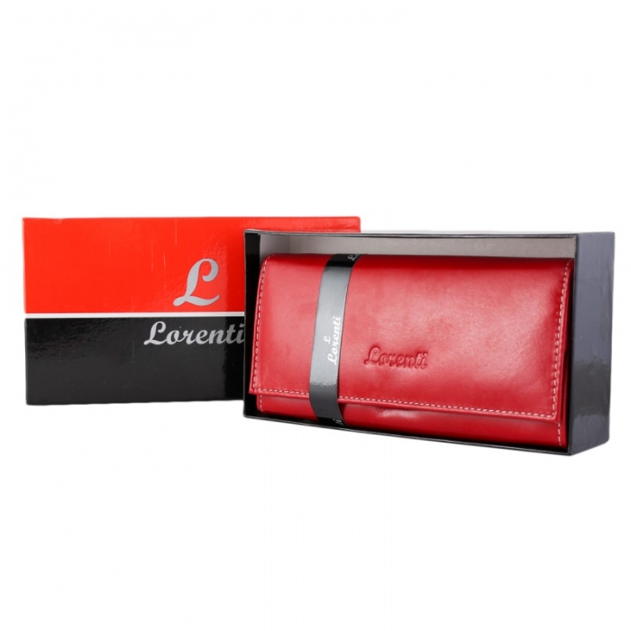Portofel dama piele naturala Lorenti PORT307 Rosu [9]