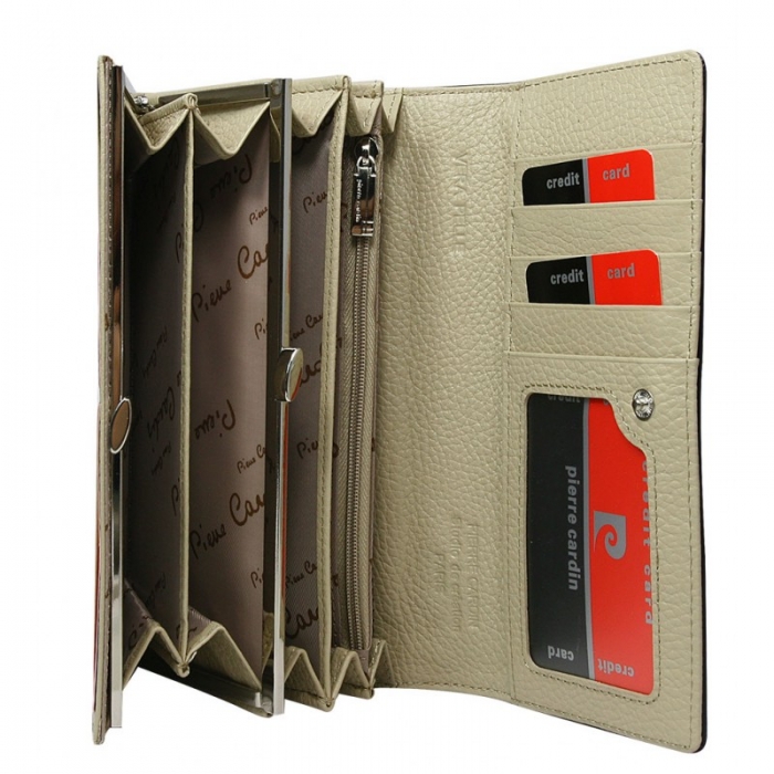 Portofel dama piele naturala Pierre Cardin PORT311 Negru [2]