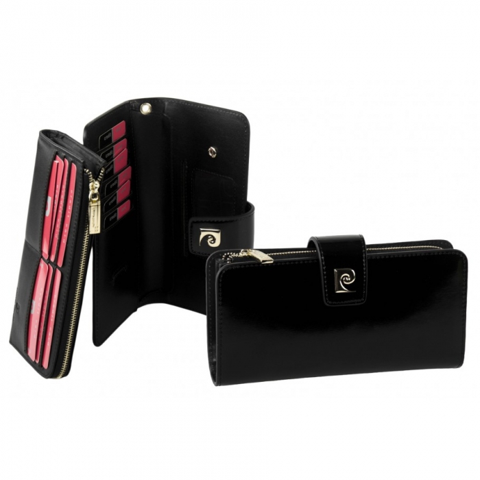 Portofel dama PORTGP2 Negru, Piele naturala [6]