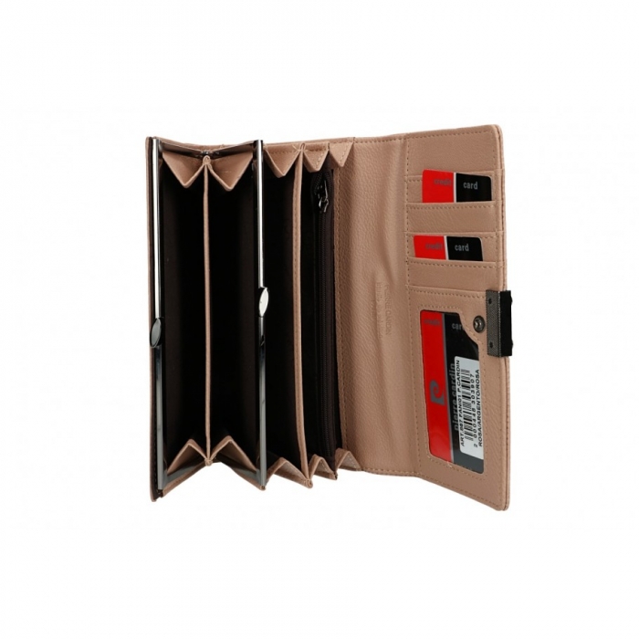 Portofel dama PORTGP8 Roz, Piele ecologica [4]