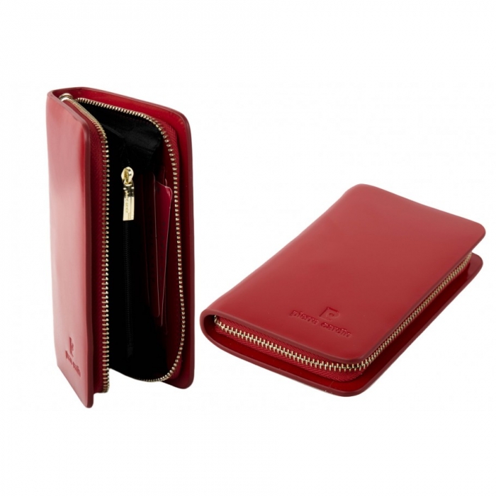 Portofel dama PORTGP9 Rosu, Piele naturala [5]