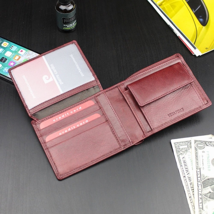 Portofel barbatesc de lux din piele naturala PORM1000 [5]