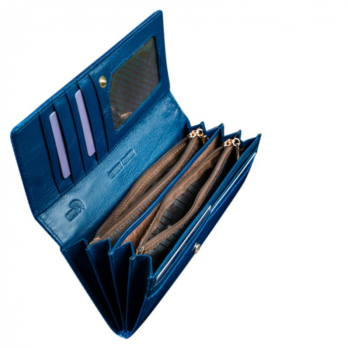 Portofel de lux pentru dama din piele naturala PORTG034 [2]