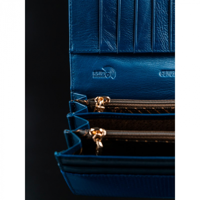 Portofel de lux pentru dama din piele naturala PORTG034 [7]