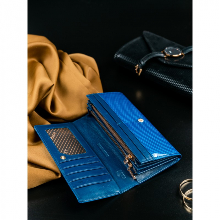 Portofel de lux pentru dama din piele naturala PORTG034 [9]