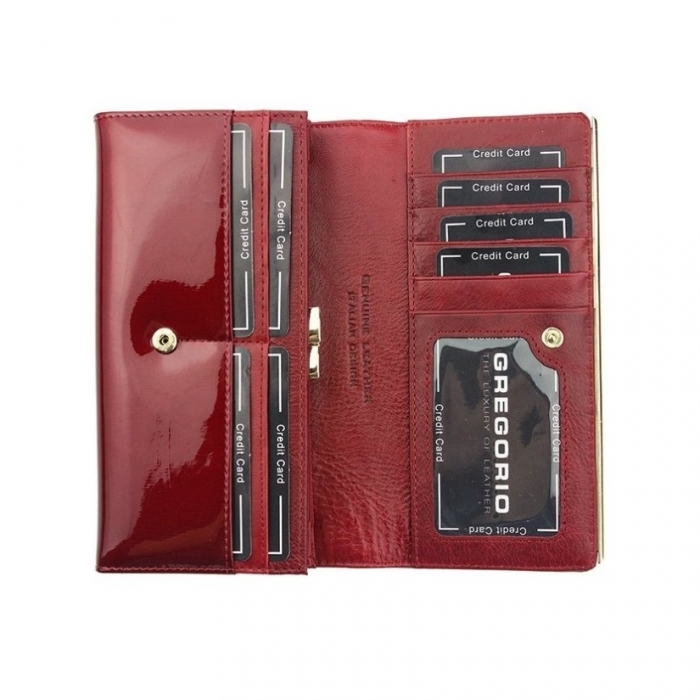 Portofel de lux de dama din piele naturala Gregorio PORT504 [4]