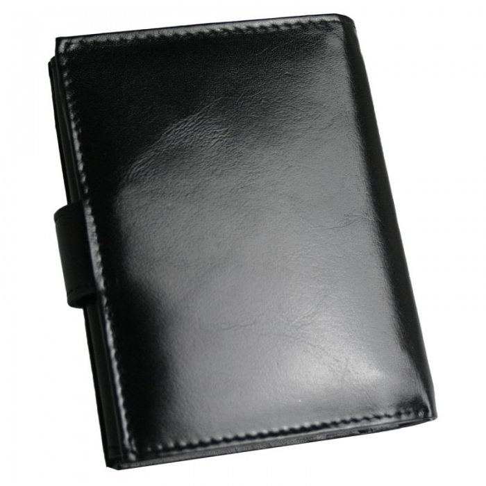 Portofel din piele naturala pentru barbati Bellugio PORM551 Negru [4]