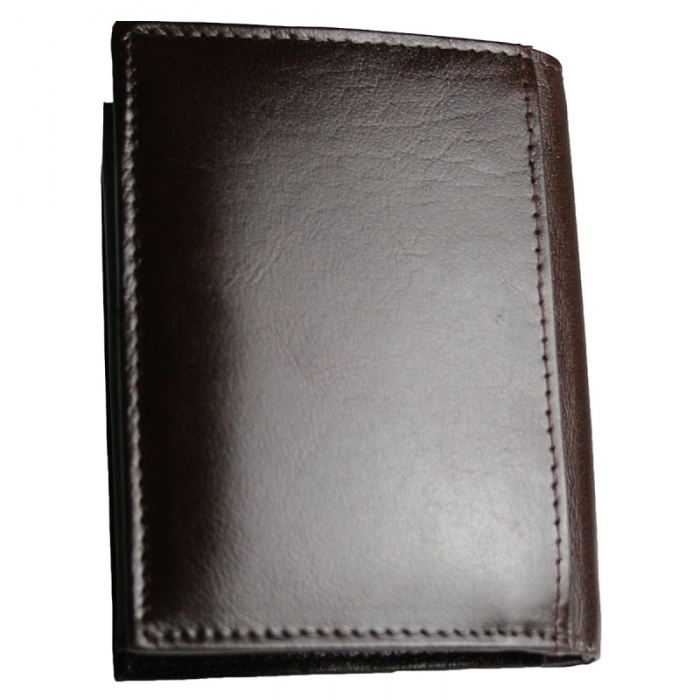 Portofel din piele naturala pentru barbati Bellugio PORM556 Maron [4]