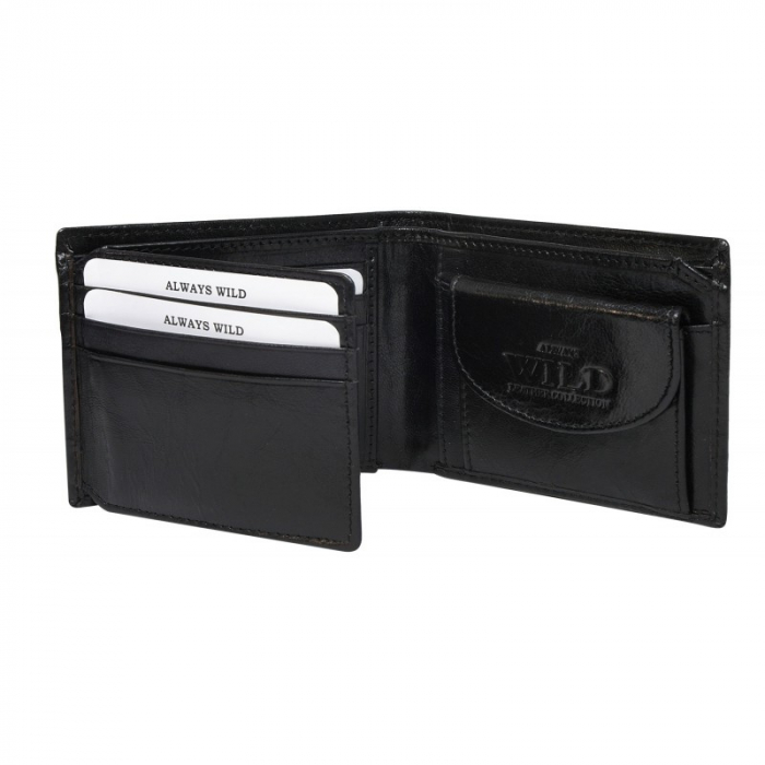 Portofel minimalist din piele naturala PORMG051 [2]