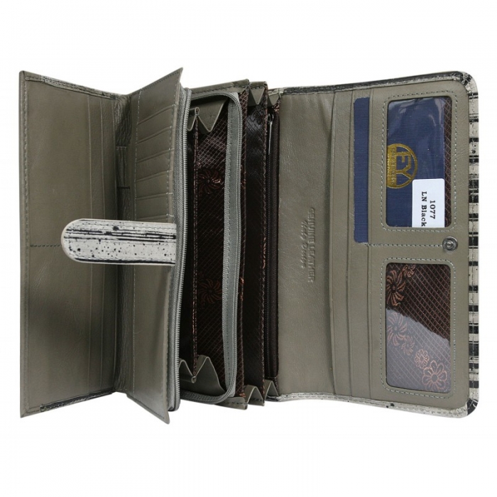 Portofel piele dungat (zebra) pentru femei - Forever Young Forever Young PORT620 [2]