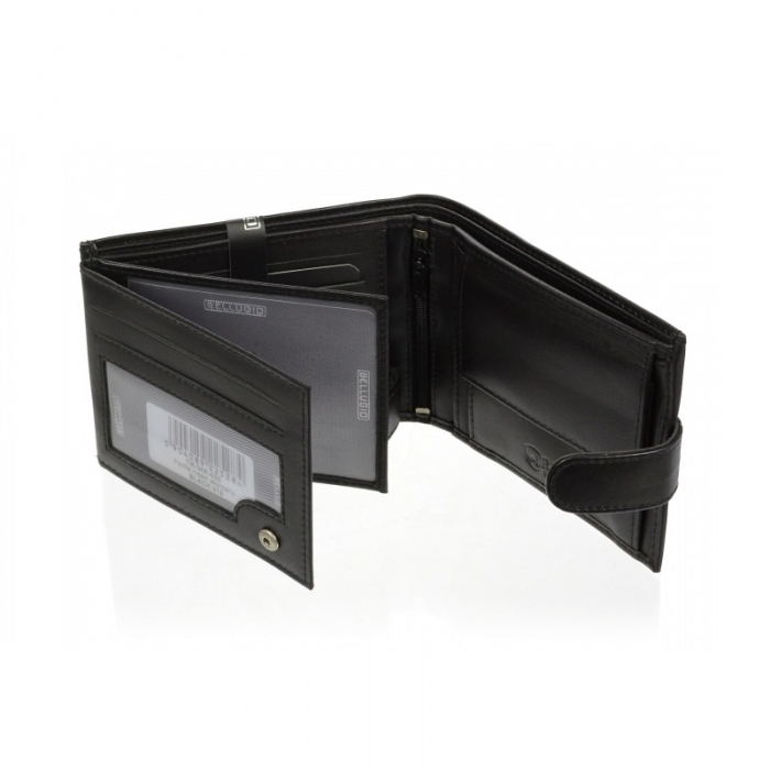 Portofel plat pentru barbati din piele naturala Bellugio PORMZ001  [5]