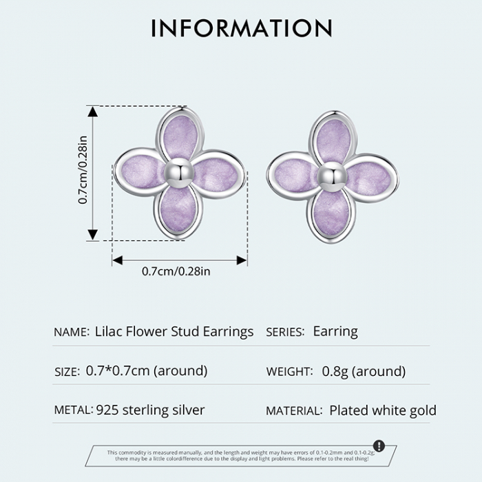 Set argint cu flori de liliac [5]