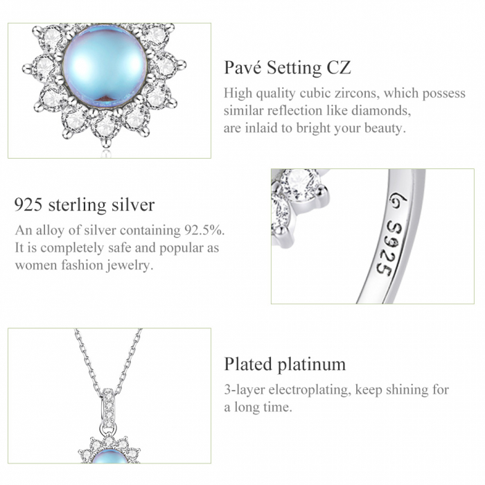 Set argint cu piatra lunii [5]