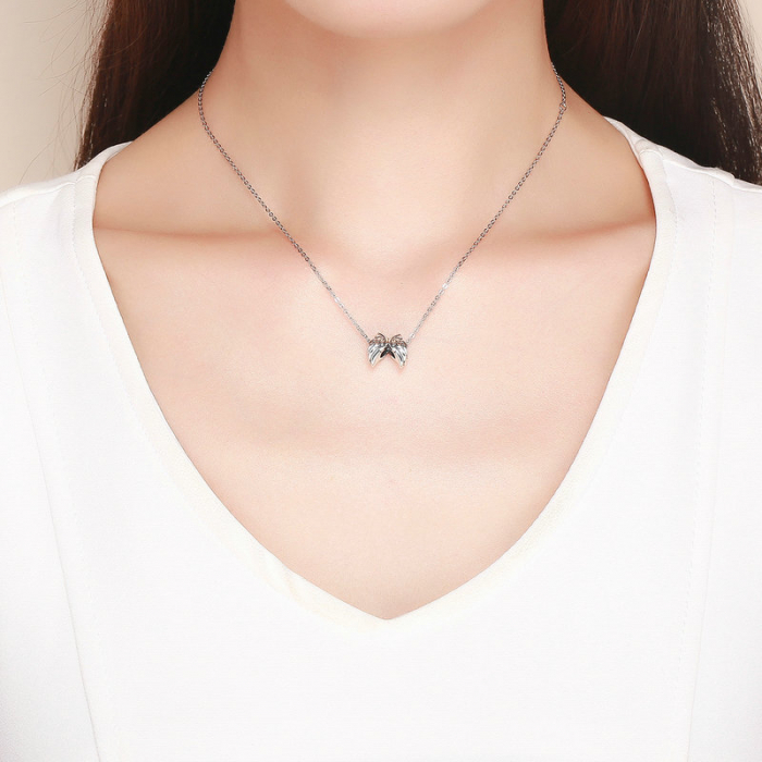 Talisman argint aripi de inger [5]