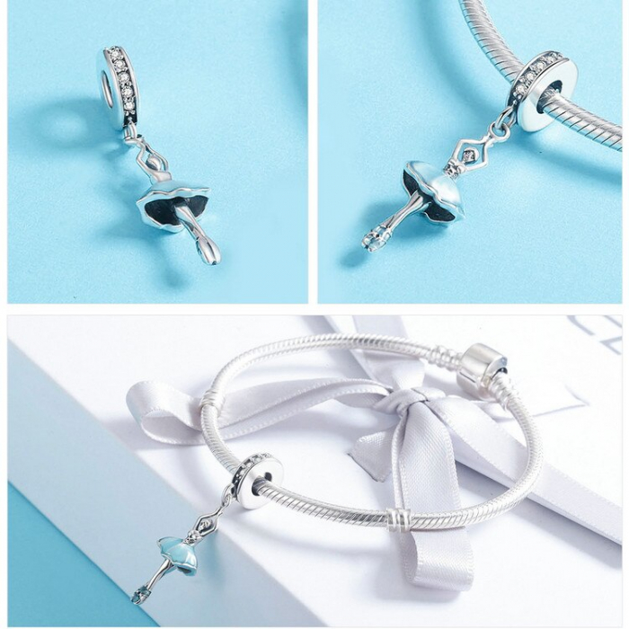 Talisman argint balerina [2]