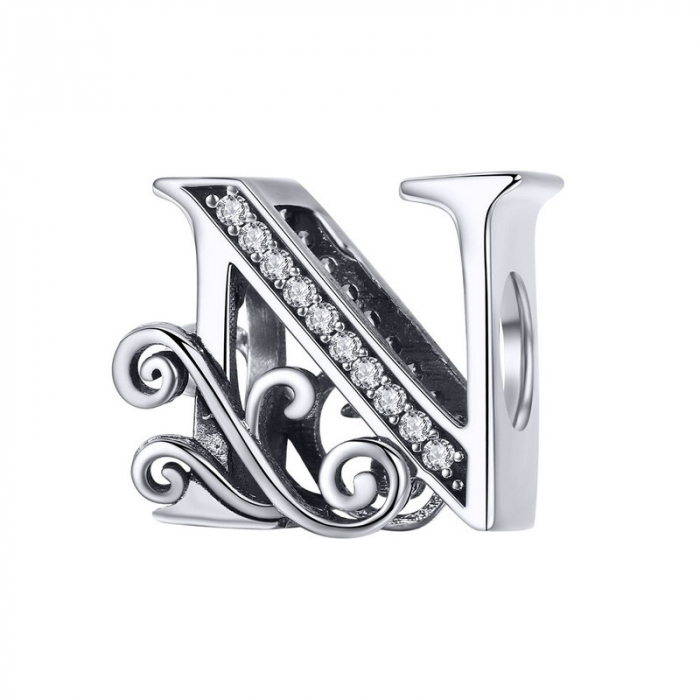 Talisman argint litera N [1]