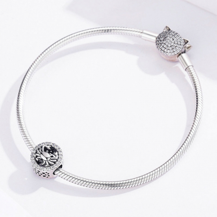 Talisman argint Zodia Rac [4]