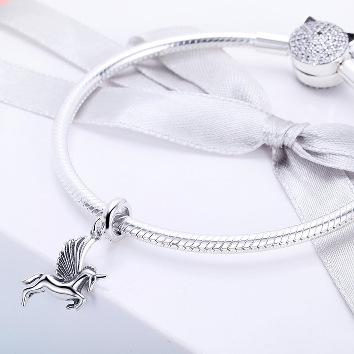 Talisman din Argint Unicorn Inaripat [3]