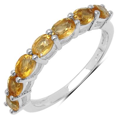 Inel argint 925 cu citrine pietre semipretioase [0]
