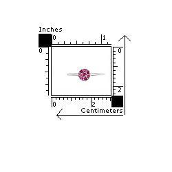 Inel argint 925 cu zirconii roz [2]