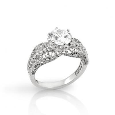 Inel argint 925 elegant cu zirconii [0]