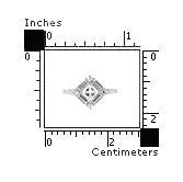 Inel argint 925 rodiat cu zirconii albe [2]