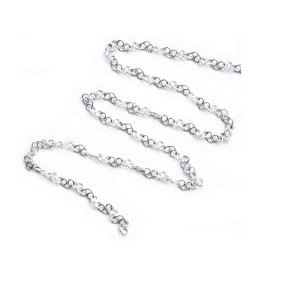 Lant argint 925 cu inimioare [0]