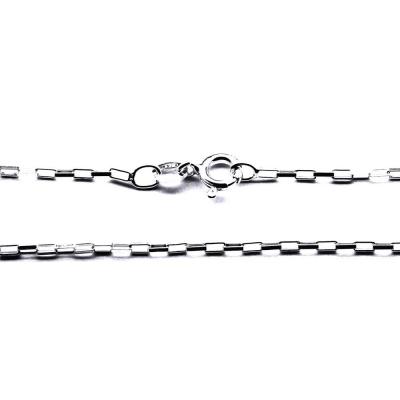 Lant argint 925 cu zale dreptunghiulare 45 cm [1]