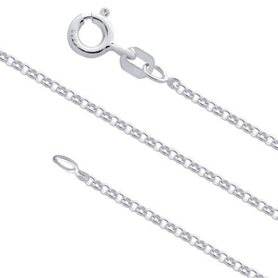 Lant argint 925 rodiat 60 cm lungime si 1.6 mm grosime [0]