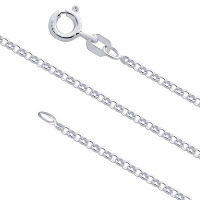 Lant lung din argint 925 75 cm lungime si 2 mm grosime [0]