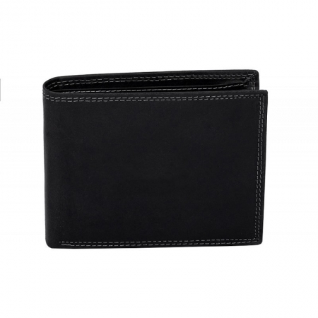 Portofel barbati din piele naturala Forever Young PORM610 Negru [0]