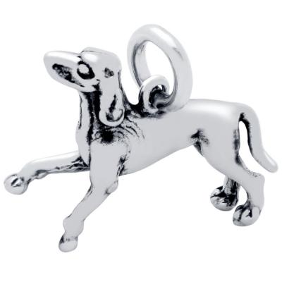 Pandantiv argint 925 caine coonhound